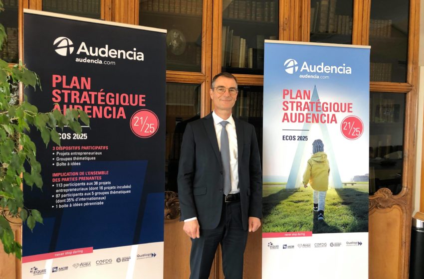 Stratégie ECOS 2025 d’Audencia : nouveau campus au Brésil, hybridation renforcée, RSE