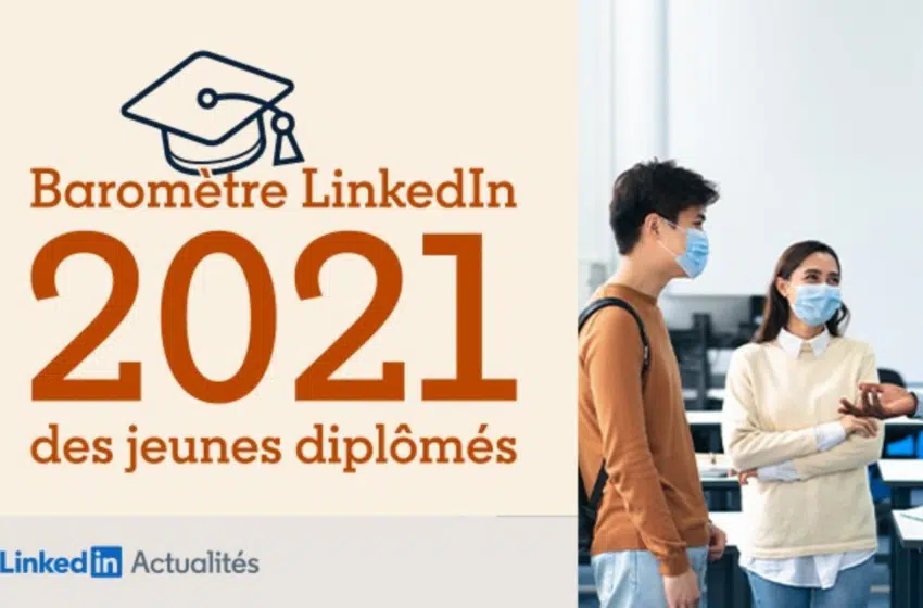 LinkedIn: baromètre 2021 des jeunes diplômés (secteurs, métiers, régions…)