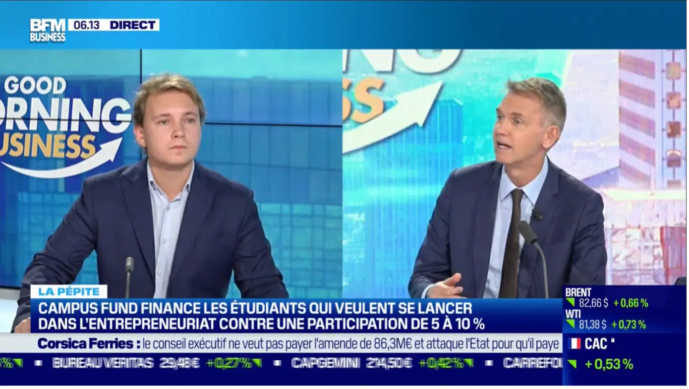 CAMPUS FUND : premier fonds d&rsquo;amorçage pour les étudiants