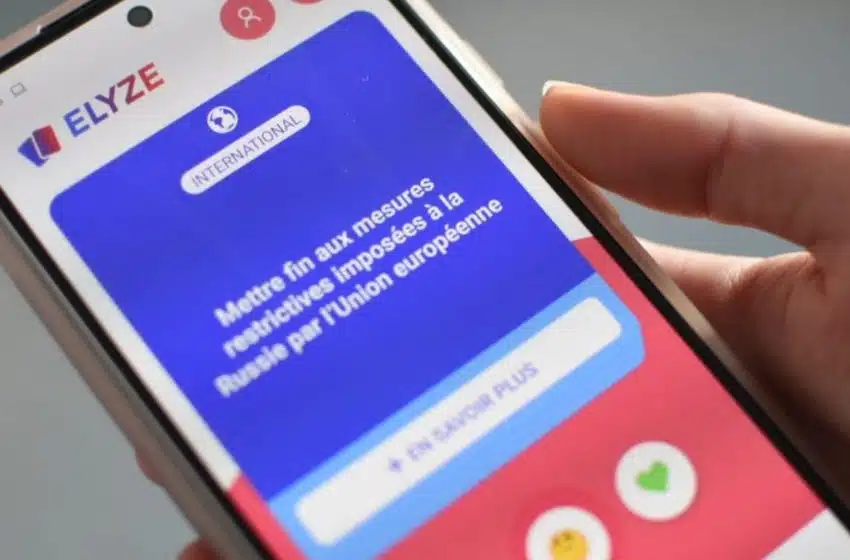 Elyze, le tinder des présidentielles 2022 ?