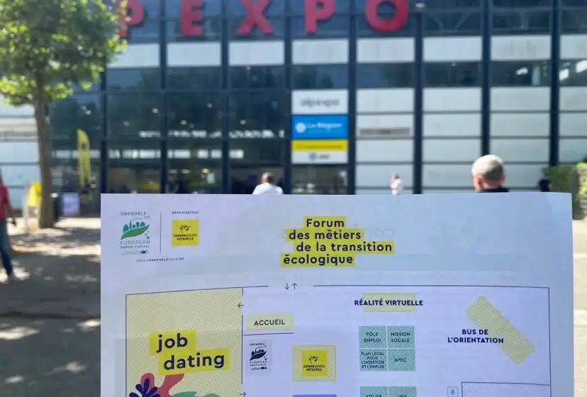 Grenoble Capitale Verte Européenne : un forum des métiers de la transition écologique