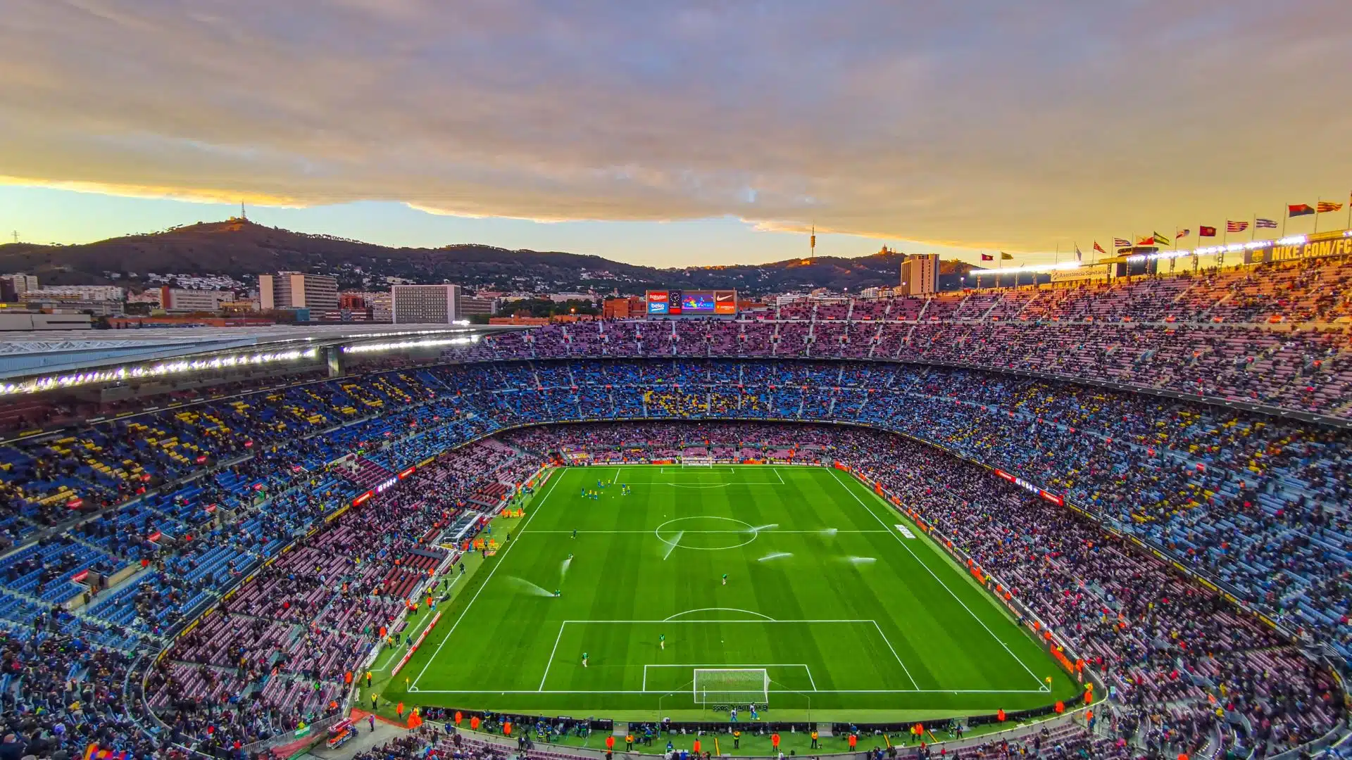 Classement des matchs de football avec le plus de spectateurs
