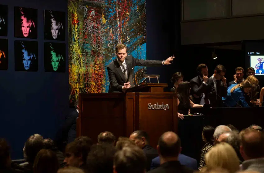 Christie’s et Sotheby’s atteignent des records en salle des ventes