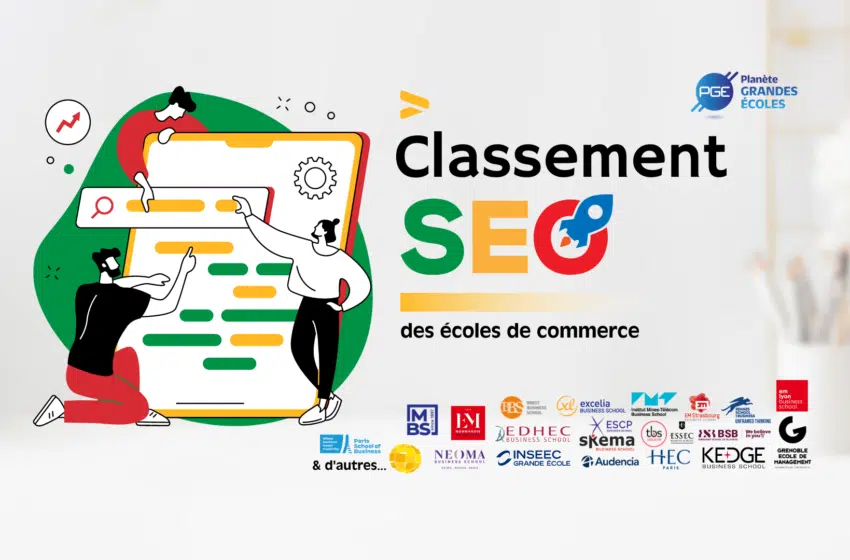 Classement SEO 2023 : quelles sont les écoles de commerce les mieux référencées sur internet ?