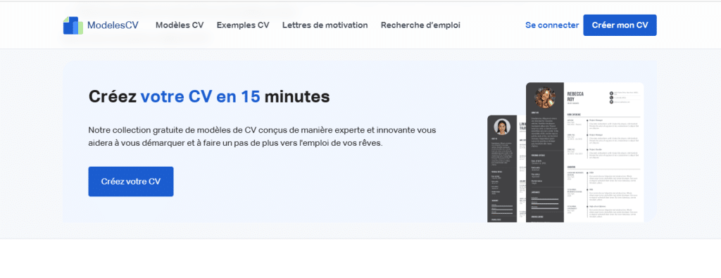 AVIS MODELESCV EXPERT CONSEILS CARRIERE CREATION CV IA