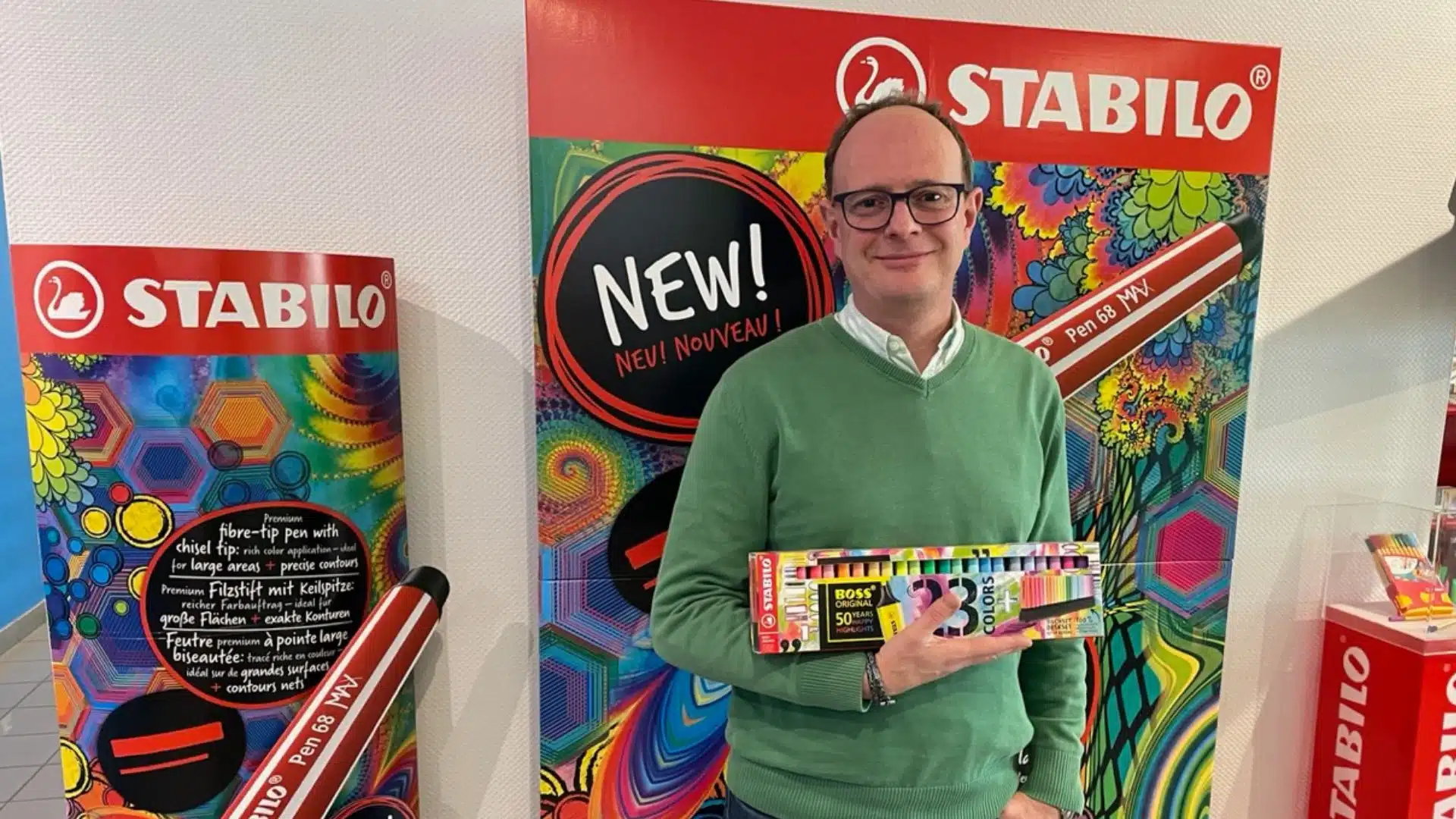 Interview de Thierry Van-Poucke : Responsable National des Ventes chez STABILO