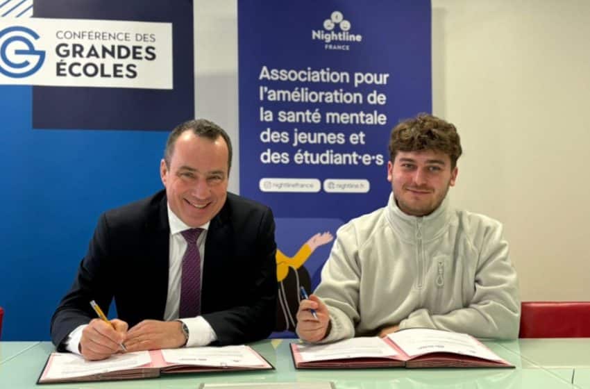 Santé mentale : La Conférence des grandes écoles et Nightline s’associent