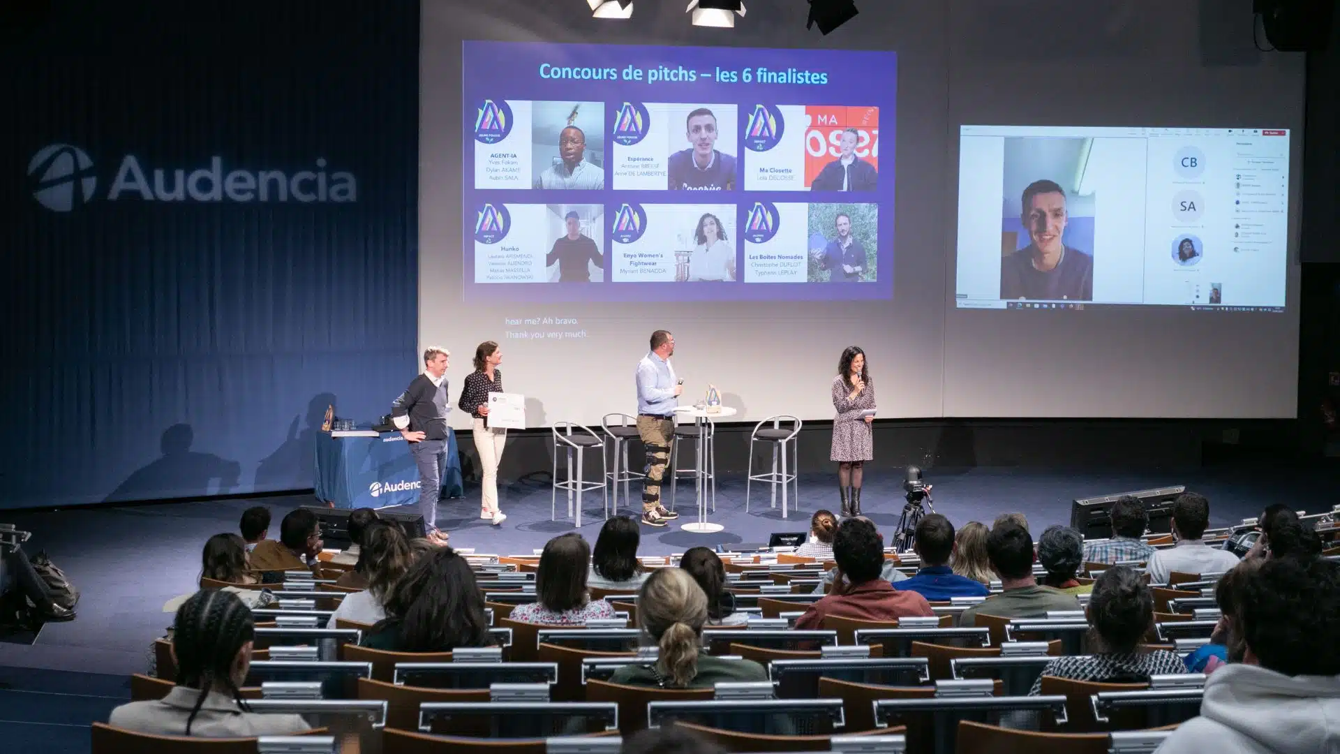 Audencia ouvre son concours de pitch au grand public