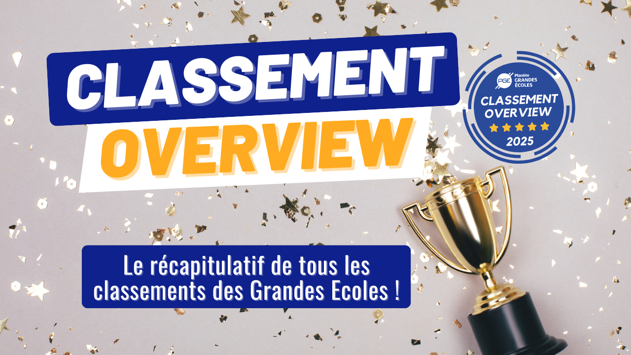 Palmarès « Overview » : Découvrez le classement des écoles de commerce en 2025 ! Palmarès « Overview » : Découvrez le classement des écoles de commerce en 2025 !