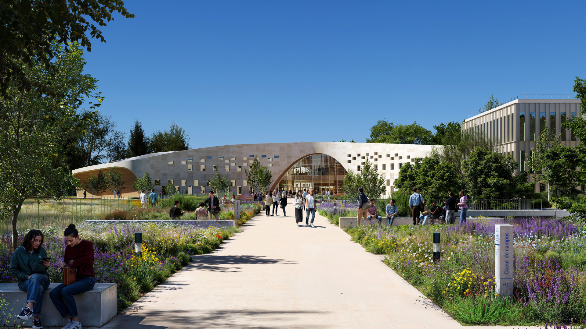 HEC Paris rénove son campus historique ! HEC Paris rénove son campus historique !