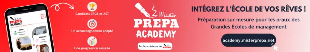 mister prepa academy oraux