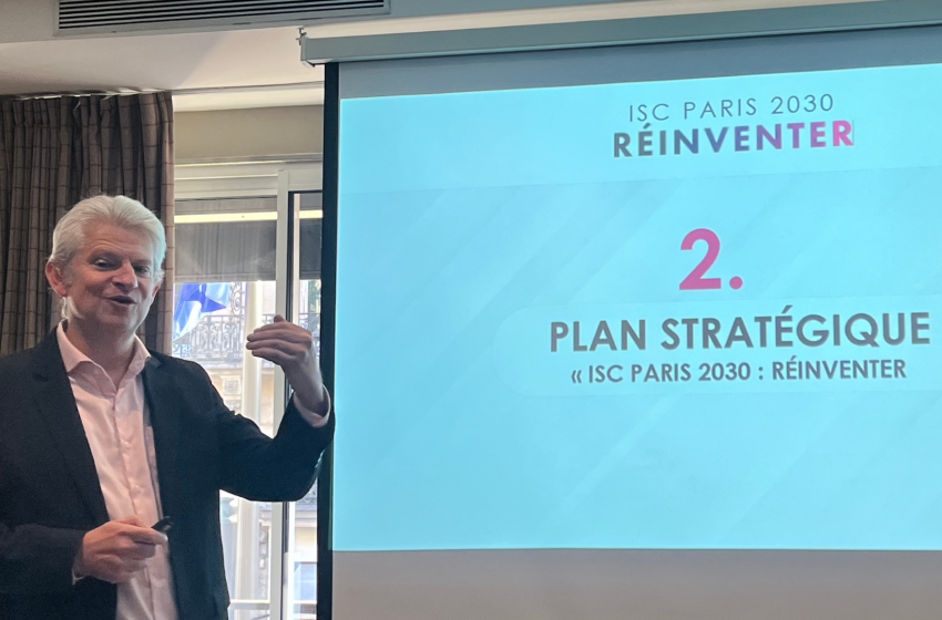  L’ISC Paris dévoile son nouveau plan stratégique “ISC PARIS 2030 : RÉINVENTER”