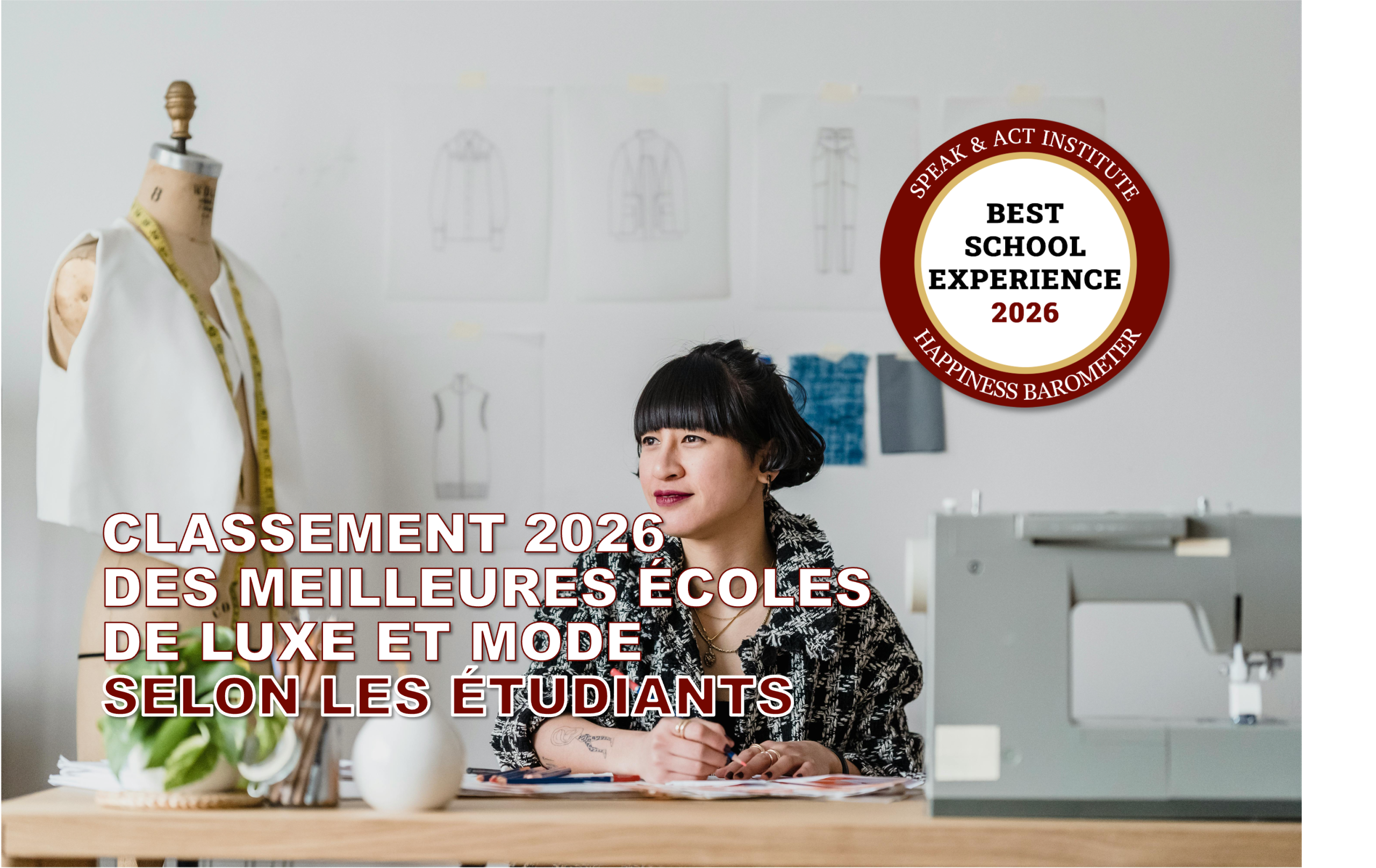  Classement Luxe 2026 : les meilleures écoles (Speak & Act)