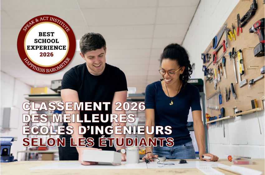  Top des écoles d&rsquo;ingénieurs 2026 : Classement Speak & Act