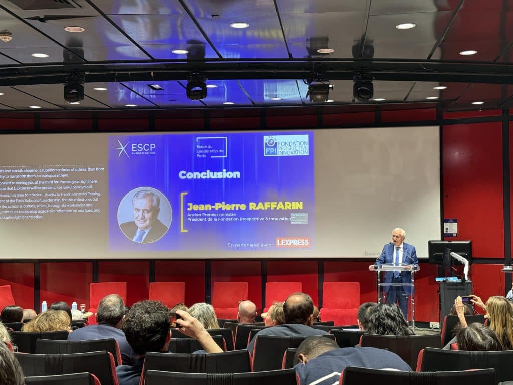 raffarin escp forum leadership