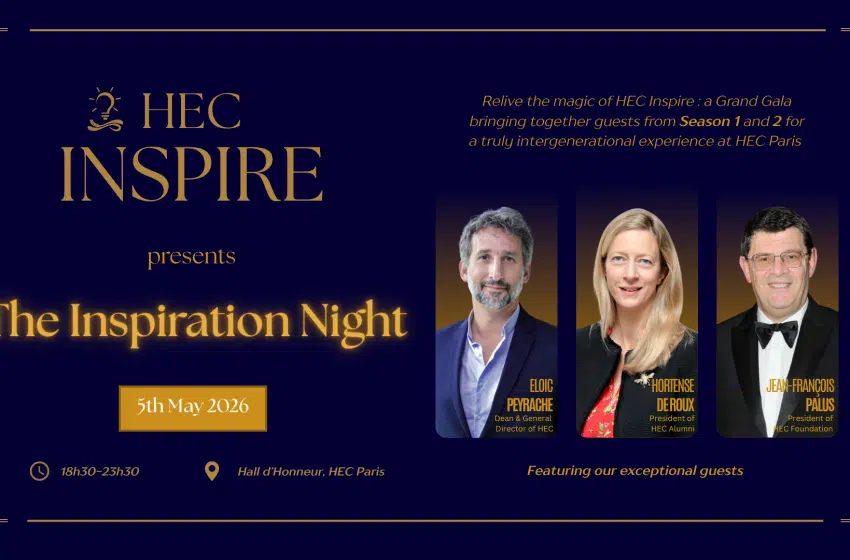 The Inspiration Night : le grand gala d’HEC Inspire