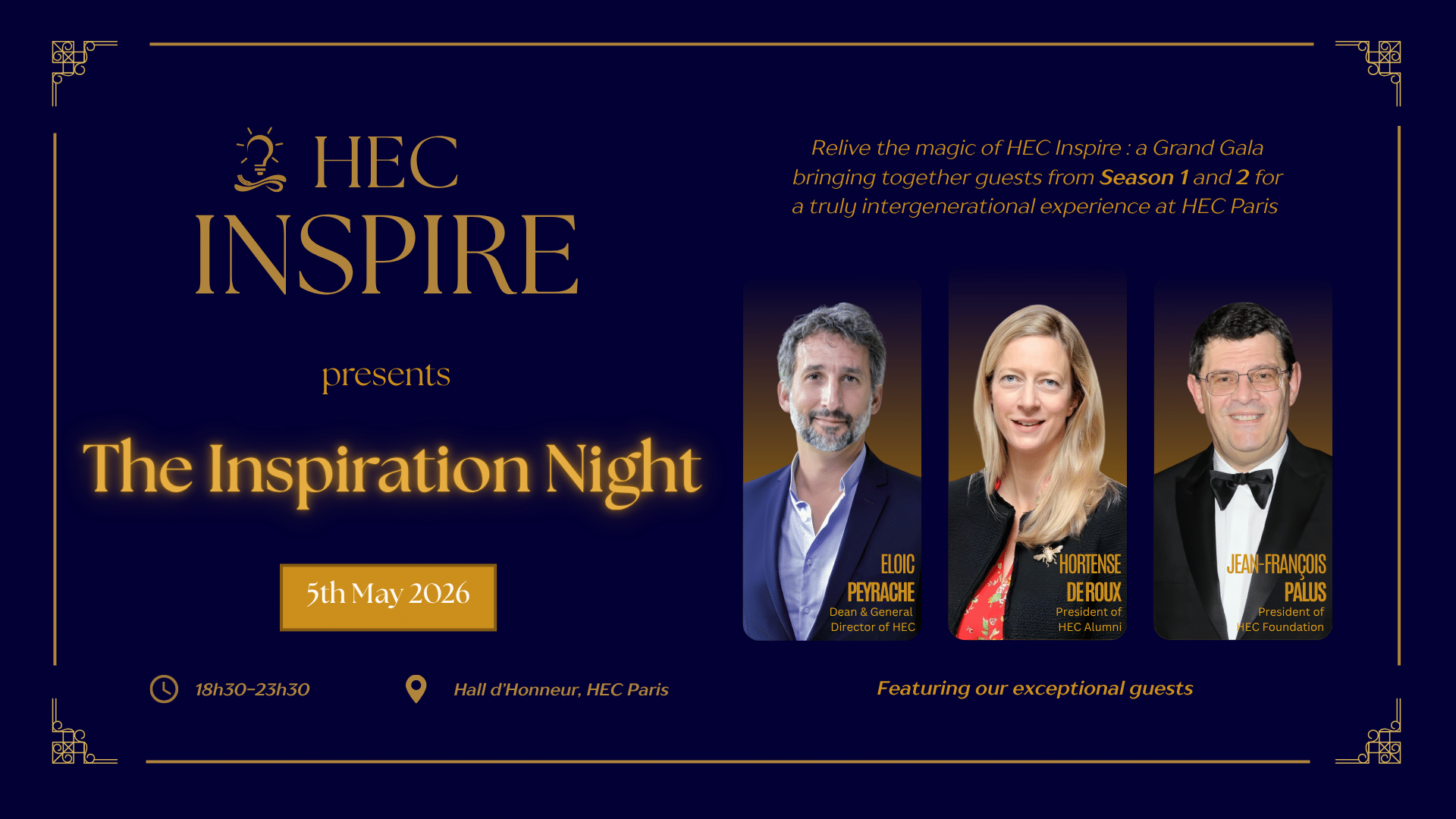 The Inspiration Night : le grand gala d’HEC Inspire