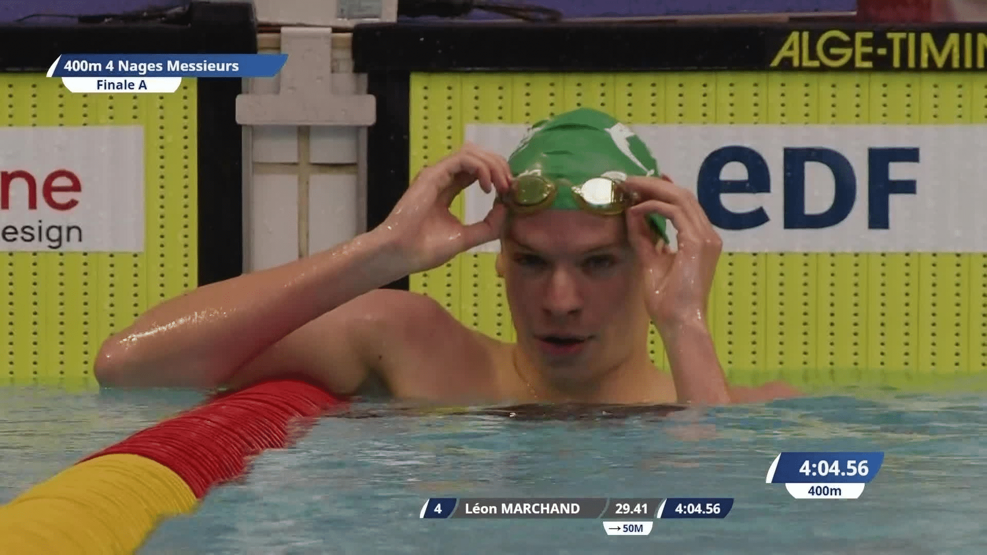 Léon Marchand : le grand retour à Saint-Étienne, 6 épreuves engagées et 1 victoire d&rsquo;entrée pour le quadruple champion olympique