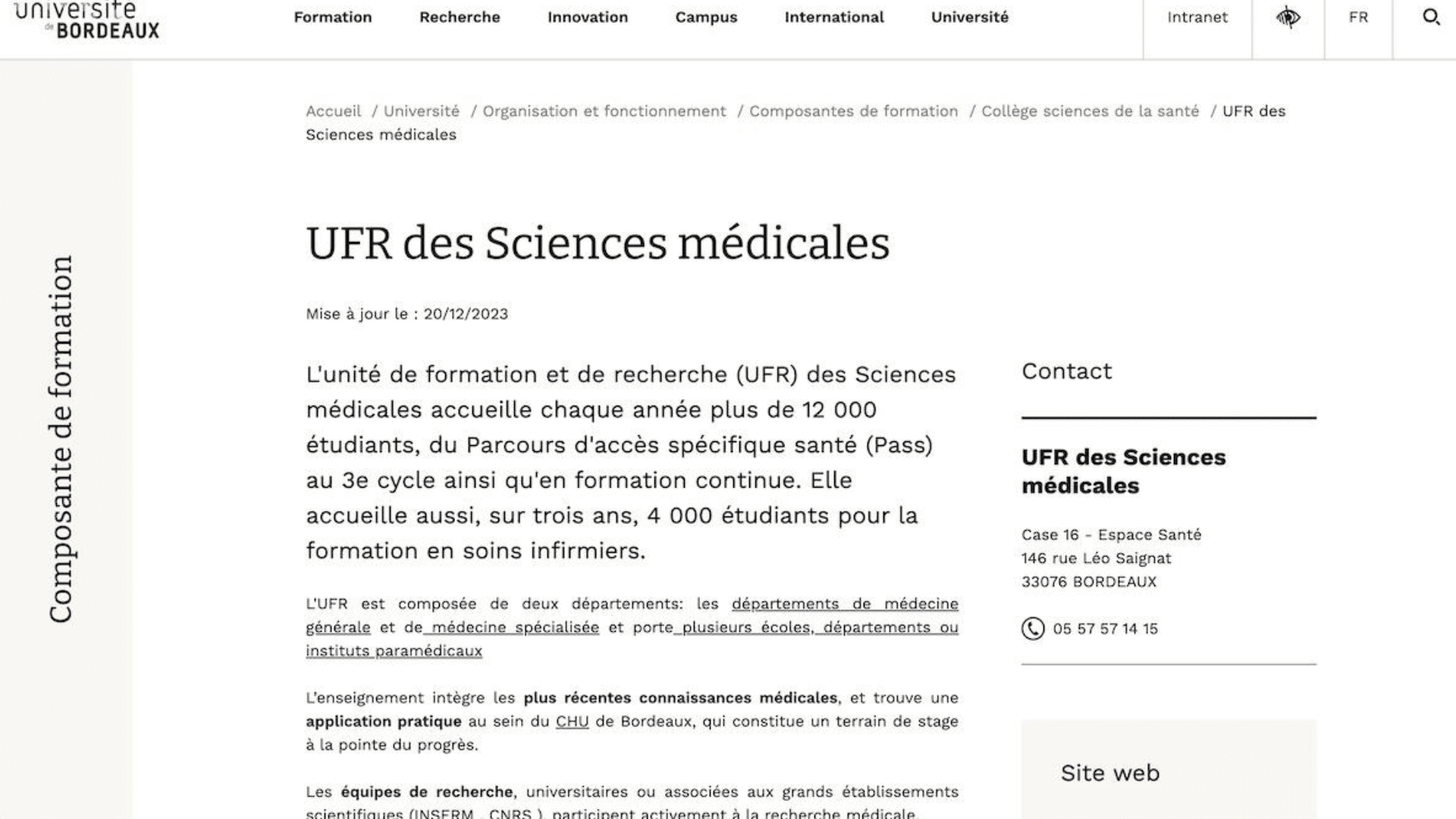 ALTERNATIVES PREPA MEDECINE