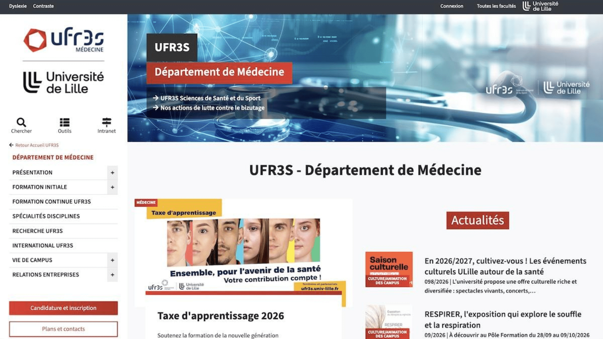 FACULTE HENRI WAREMBOURG