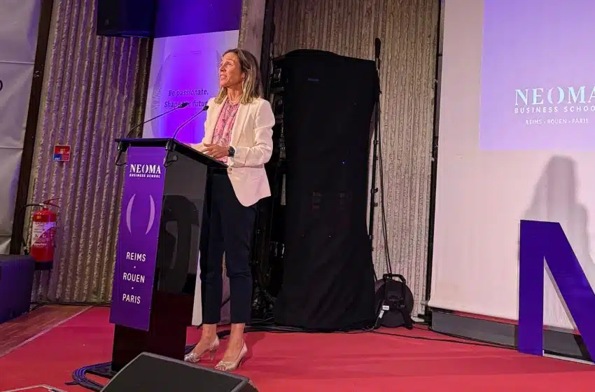 Justine Ryst, directrice générale de YouTube France, marraine de la promotion 2026 de NEOMA