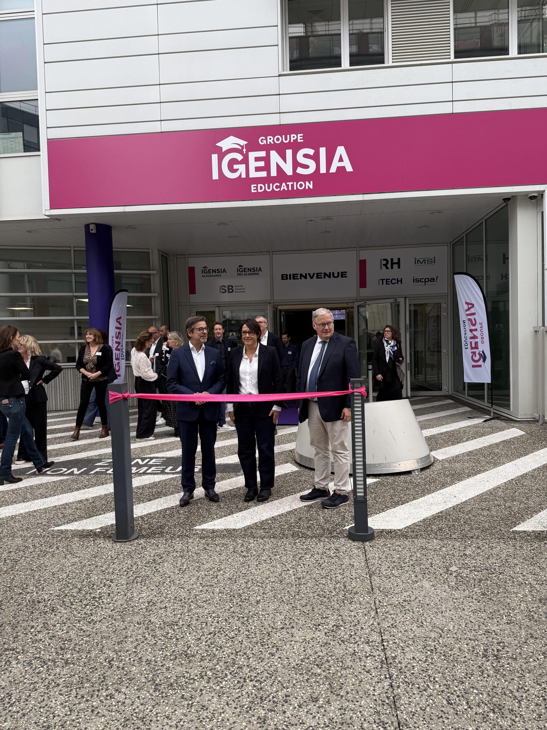 IGENSIA Lyon inaugure un campus de 8 000 m² pour 2 000 apprenants